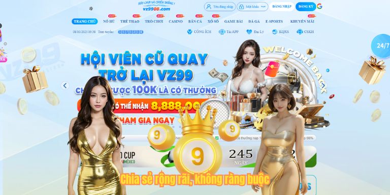 Soi Lô Miễn Phí VZ99 – Cơ Hội Trúng Lớn Chỉ Với Một Lần Thử Chia sẻ rộng rãi, không ràng buộc